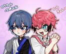 SNSアイコンやスマホの背景を作ります かわいいアイコン、背景を求めている方へ イメージ3