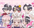 イラストを作成致します SNSのアイコンやホーム画面に！ イメージ3