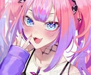 ツヤキラリッチな塗りで映えるアイコンお描きします SNSで映える！ツヤキラ！かわいい女の子おまかせください！ イメージ4