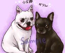 デフォルメ調でペット/動物をイラストにます アイコンに最適！メイキング動画もプレゼント！ イメージ4