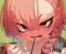 キービジュアルとなるイラストを作成します さっぱりしつつ目を引く、リッチなアニメ塗り イメージ3