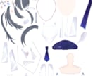 配信・立ち絵人物イラスト、SDイラストお描きします 丁寧かつスムーズに 水彩の温かさと柔らかさのあるイラストを イメージ3