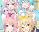 魅力的なポーズと表情で一枚絵を制作します あなただけの可愛い子、描かせてください イメージ1