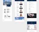 ご満足していただけるHPを制作をいたします 見積もり相談・ヒアリング・高品質・レスポンシブ対応・修正3回 イメージ2