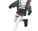 TRPG立ち絵作成します 繊細な線画と透明感のある塗りで素敵な立ち絵に イメージ4