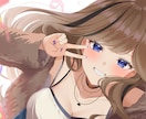 Vtuber/アイコン/MVなどの1枚絵を描きます SNS・配信活動等に映える印象的なイラストをお届けします！ イメージ3