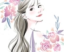 モードでおしゃれなアイコンイラスト描きます 華やか＆美しい！プレゼントにも◎ イメージ3