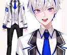 プロ仕様の高品質なLive2dモデルを制作します 表情差分３種類付き！修正無制限でイメージ通り！著作権譲渡可！ イメージ9