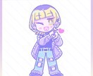 可愛いちびイラスト♥SD立ち絵描きます 商用可！グッズや動画サムネイルなどにオススメ イメージ7