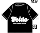 ロゴ風テキスト・アイコンのTシャツデザインします シンプルでお洒落が際立つ、プロスペックなTシャツ制作します。 イメージ4