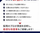 応募が来ない求人広告をまるごと改善します 採用実務15年｜応募が来ない原因を分析 イメージ3