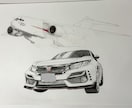 あなたの愛車を鉛筆画で丁寧に描きます 細部までこだわった丁寧な鉛筆画で,愛車の魅力を描きあげます! イメージ4
