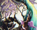 ゲームの背景、モンスターを描きます かっこいいモンスターとエフェクト、背景込みで提供します。 イメージ3