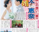 おふたりのオリジナル結婚ブライダル新聞を作成します おふたりの馴初めエピソードを分かりやすく演出します！ イメージ1