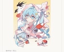 新規出品記念20%offキャライラストを制作します SDアイコンから等身イラストまで、丁寧に可愛く仕上げます イメージ5