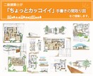 建築士が「ちょっとカッコイイ」間取りを書きます イメージのつきやすいオリジナルの「手書きの間取り図」 イメージ1