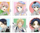 SNS用アイコン・全身イラスト描きます 男女の可愛いからかっこいいを幅広く受け付けます。 イメージ1