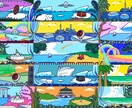 ジェネラティブNFTアート3,000体制作します 【3,333体完売経験有】ベース制作から複数生成までを一本化 イメージ2