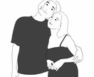 シンプルでおしゃれな似顔絵アイコン描きます アイコンだけでなく結婚式ウェルカムボード、ギフトや思い出にも イメージ7