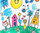 我が子の落書きや絵を飾れるアートにします 我が子との大事な絵をずっと思い出せるように イメージ3