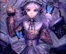儚いイラスト描きます 世界観を重視した厚塗り風のイラスト制作 イメージ1