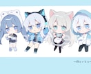 かわいいミニキャライラストお描きします グッズや動画イラストなど商用利用可能！ イメージ6