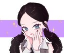 オリジナルSNSアイコン、ヘッダー描きます あなたのオリジナルキャラクターのアイコンやヘッダーを描きます イメージ3