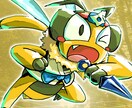 昆虫モチーフのキャラクターをデザインします ゲームやグッズ、Vtuberの立ち絵などにどうぞ！商用利用可 イメージ4