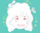 レトロポップ風のかわいい似顔絵描きます ゆるかわ×今トレンドのレトロポップ風！SNSアイコンなどに！ イメージ6
