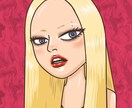 SNSで映えるおしゃれ可愛い似顔絵アイコン描きます SNS・アイコン・プレゼントにもおすすめ♪ イメージ2