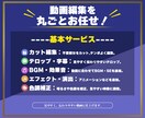 YouTube動画編集見やすい動画に仕上げます あなたの動画をさらに魅力的に。 イメージ2
