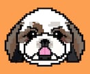 愛犬をドット絵でお描きします 犬好きの方はぜひっ！アイコンやグッズに！ イメージ5