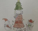 物語を感じる手描きの水彩イラスト描きます エピソードや思い出を散りばめた、オリジナルイラストです イメージ2