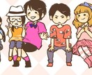デフォルメイラストで可愛く似顔絵描きます アイコンにするなりウェルカムボードに使うなりお好きな用途で イメージ1