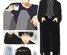 ぎゅっと可愛いイラスト！等身～ミニキャラ描きます ぎゅっと詰め込んだ可愛いイラストをお描きします。 イメージ4