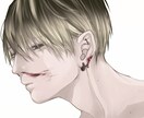 SNS等で使えるイラスト描きます 男性キャラ得意◎存在感のあるアイコンをお作りします！ イメージ1