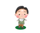 お子さんのデフォルメミニキャラ画像を作成します 息子の絵毎日描いています。皆様のお子様の絵を描かして下さい。 イメージ2