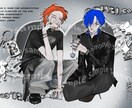 最短3日納品】Y2Kなどお洒落なイラスト描きます ファッション重視のイラストやグッズデザインなどお任せください イメージ5