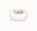 犬・猫などのデフォルメイラストをお描きします 大切なペットや好きな動物をかわいいイラストとして残したい方へ イメージ4