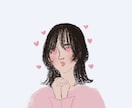 お洒落な手描きアイコン作成します ブログやSNS用にどうぞ！商用利用可能！ イメージ3