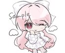 可愛い女の子のSDイラストを制作します ときめきを感じるような可愛さを大事にしています♡ イメージ7