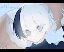 イラスト描きます 男の子・女の子の個性的な表情、儚げなイラストが得意です！ イメージ1