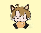 特別価格＊5名様限定！ゆるーいミニキャラ描きます アイコン・名刺に！あなただけのミニキャラお描きします イメージ5