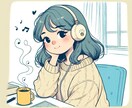 あなただけのイラストをお作りいたします イメージキャラクター付きのアイコンで個性を出そう イメージ2