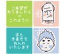 ●くわーっと描いて、ふにゃっとした仕上がりの●ゆるいイラスト似顔絵です● イメージ2