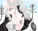 SNSアイコン作成します デジタルイラストでアナログのようなタッチを！ イメージ3