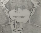 お好きな写真や絵をデッサン風イラストに描きます 思い出をイラストで残しましょう イメージ2