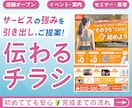 イベントや開店に！伝わるチラシを形にします 初心者歓迎！強みを引き出し集客・認知を広げるデザイン イメージ1