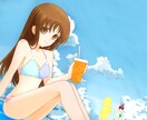 女の子のイラストを作成します キャラクターデザイン重視のイラストを描きます イメージ3