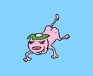 シンプルかつ独特なキャラクターを描きます 完全オリジナルで唯一無二のイラストを描きます！ イメージ6